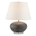 Beckley One Light Table Lamp Plated Nickel-Lamps-Uttermost-Lighting Design Store