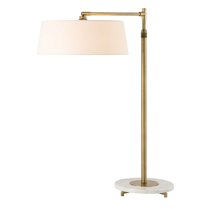 Branch Out One Light Floor Lamp Antique Brushed Brass-Lamps-Uttermost-Lighting Design Store