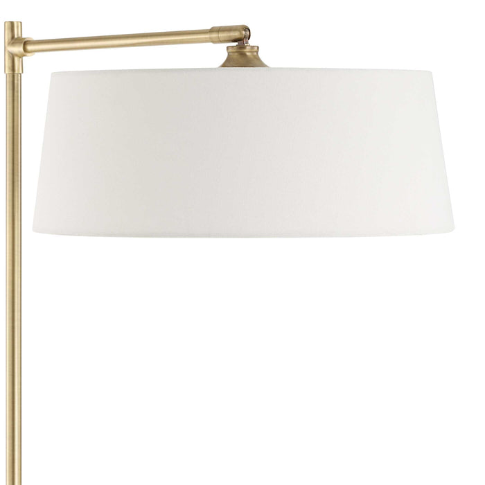 Branch Out One Light Floor Lamp Antique Brushed Brass-Lamps-Uttermost-Lighting Design Store
