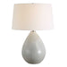 Moray One Light Table Lamp Brushed Nickel-Lamps-Uttermost-Lighting Design Store