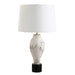 Magdaline One Light Table Lamp Plated Brass-Lamps-Uttermost-Lighting Design Store