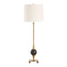Dempsey One Light Buffet Lamp Brass-Lamps-Uttermost-Lighting Design Store