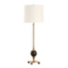 Dempsey One Light Buffet Lamp Brass-Lamps-Uttermost-Lighting Design Store