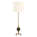 Dempsey One Light Buffet Lamp Brass-Lamps-Uttermost-Lighting Design Store