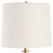 Dempsey One Light Buffet Lamp Brass-Lamps-Uttermost-Lighting Design Store