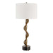 Remolino One Light Table Lamp Warm Bronze-Lamps-Uttermost-Lighting Design Store