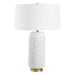 Iona One Light Table Lamp Brushed Brass-Lamps-Uttermost-Lighting Design Store