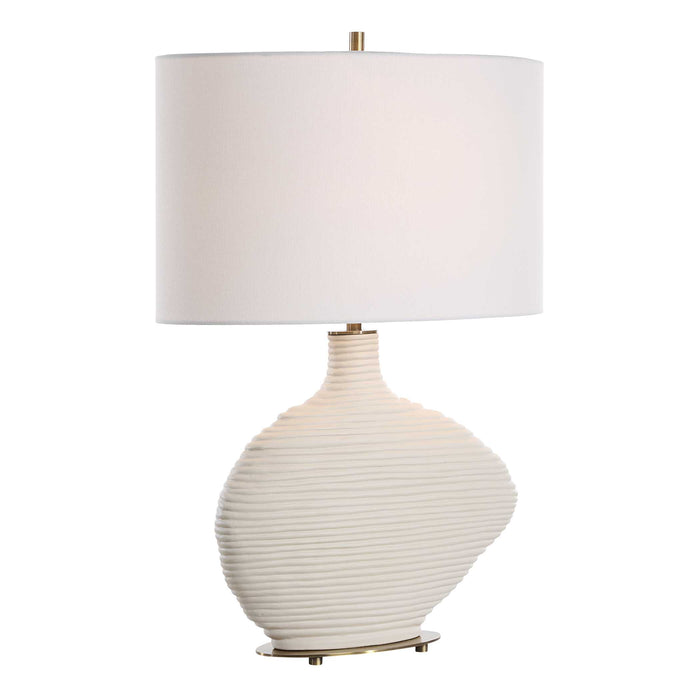 Duostacked One Light Table Lamp Warm White-Lamps-Uttermost-Lighting Design Store