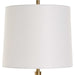 Bledel One Light Buffet Lamp Brushed Brass-Lamps-Uttermost-Lighting Design Store