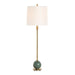 Bledel One Light Buffet Lamp Brushed Brass-Lamps-Uttermost-Lighting Design Store