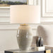 Amos One Light Table Lamp Antique Gold-Lamps-Uttermost-Lighting Design Store