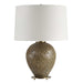Rya One Light Table Lamp Antique Brass-Lamps-Uttermost-Lighting Design Store