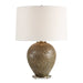 Rya One Light Table Lamp Antique Brass-Lamps-Uttermost-Lighting Design Store