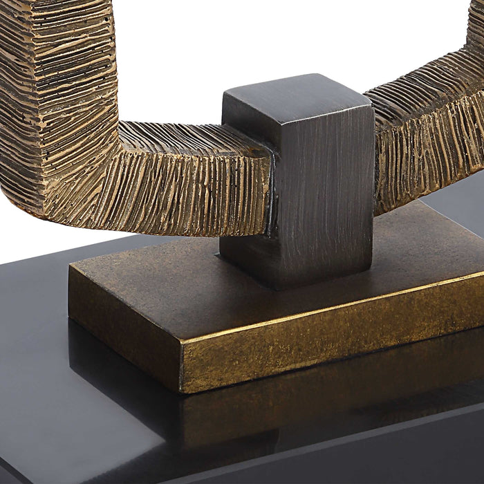 Relic One Light Floor Lamp Dark Bronze-Lamps-Uttermost-Lighting Design Store