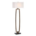 Relic One Light Floor Lamp Dark Bronze-Lamps-Uttermost-Lighting Design Store
