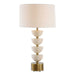Hemisphere One Light Table Lamp Antique Brass-Lamps-Uttermost-Lighting Design Store