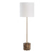 Britwell One Light Buffet Lamp Brass-Lamps-Uttermost-Lighting Design Store