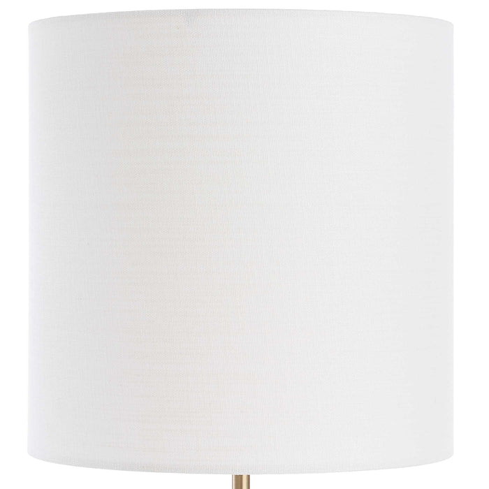 Britwell One Light Buffet Lamp Brass-Lamps-Uttermost-Lighting Design Store