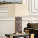 Lafferty One Light Table Lamp Brass-Lamps-Uttermost-Lighting Design Store