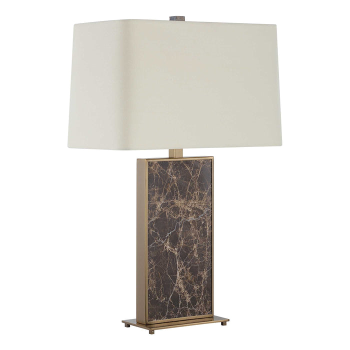 Lafferty One Light Table Lamp Brass-Lamps-Uttermost-Lighting Design Store