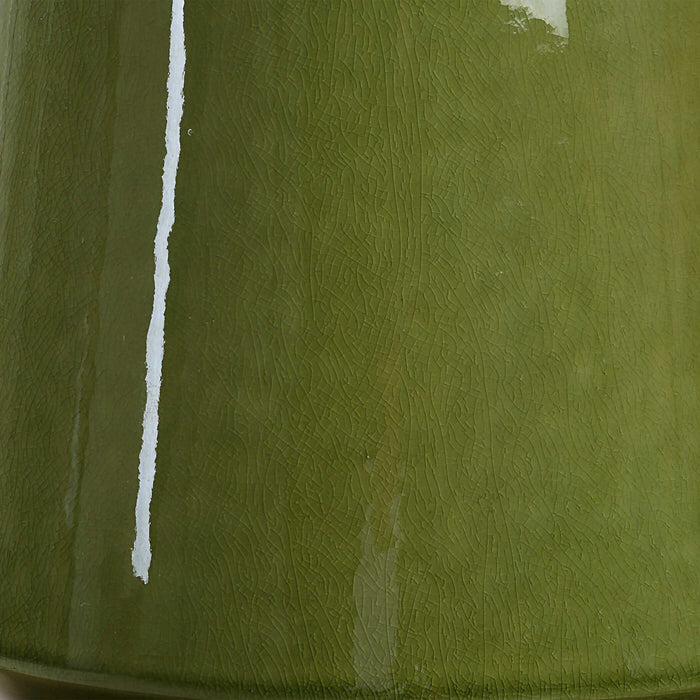 Mendell One Light Table Lamp Antique Brass-Lamps-Uttermost-Lighting Design Store