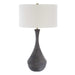 Helston One Light Table Lamp Brass-Lamps-Uttermost-Lighting Design Store