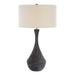 Helston One Light Table Lamp Brass-Lamps-Uttermost-Lighting Design Store