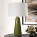 Kelley One Light Table Lamp Antiqued Brass-Lamps-Uttermost-Lighting Design Store