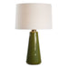 Kelley One Light Table Lamp Antiqued Brass-Lamps-Uttermost-Lighting Design Store