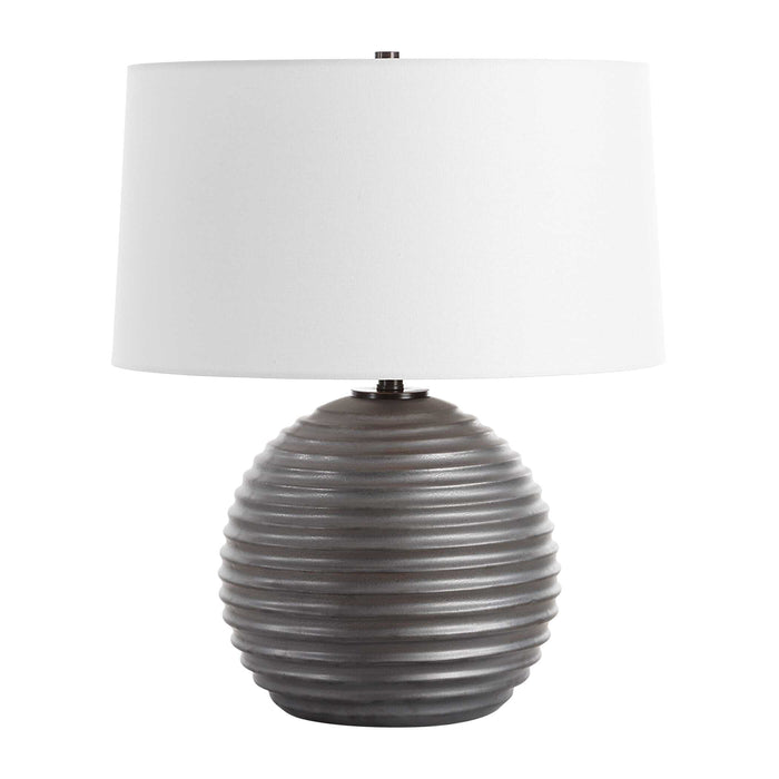 Chelsom One Light Table Lamp Dark Bronze-Lamps-Uttermost-Lighting Design Store