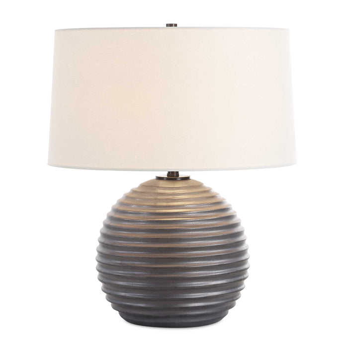 Chelsom One Light Table Lamp Dark Bronze-Lamps-Uttermost-Lighting Design Store