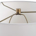 Adela One Light Table Lamp Brass-Lamps-Uttermost-Lighting Design Store
