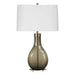 Shyla One Light Table Lamp Brushed Brass-Lamps-Uttermost-Lighting Design Store