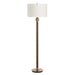 Keros One Light Floor Lamp Dark Oak Wood-Lamps-Uttermost-Lighting Design Store