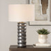 Corvair One Light Table Lamp Dark Bronze-Lamps-Uttermost-Lighting Design Store