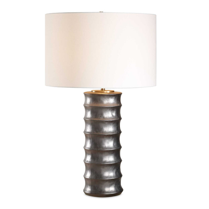 Corvair One Light Table Lamp Dark Bronze-Lamps-Uttermost-Lighting Design Store