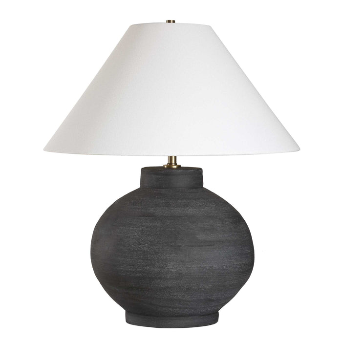 Tramore One Light Table Lamp Brass-Lamps-Uttermost-Lighting Design Store