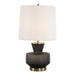 Trentino One Light Table Lamp Antiqued Brass-Lamps-Uttermost-Lighting Design Store