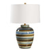 Judarn One Light Table Lamp Antique Brass-Lamps-Uttermost-Lighting Design Store