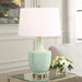 Kyla One Light Table Lamp Antique Brass-Lamps-Uttermost-Lighting Design Store