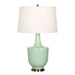 Kyla One Light Table Lamp Antique Brass-Lamps-Uttermost-Lighting Design Store