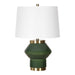 Tayson One Light Table Lamp Antique Brass-Lamps-Uttermost-Lighting Design Store