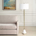 Curran One Light Floor Lamp Brass-Lamps-Uttermost-Lighting Design Store