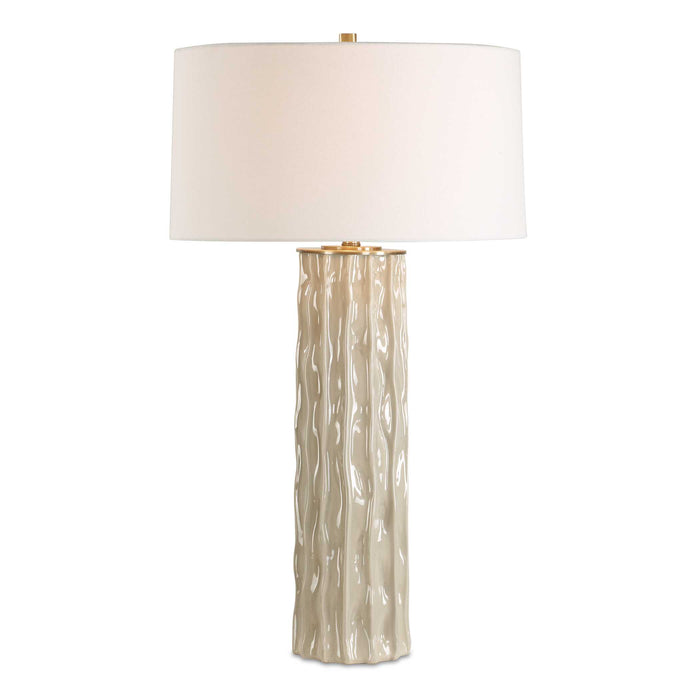 Parilli One Light Table Lamp Brushed Nickel-Lamps-Uttermost-Lighting Design Store