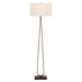 Galloway One Light Floor Lamp Dark Bronze-Lamps-Uttermost-Lighting Design Store