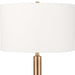 Stowe One Light Floor Lamp Brass Plated-Lamps-Uttermost-Lighting Design Store