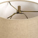 Percy One Light Buffet Lamp Brass Plated-Lamps-Uttermost-Lighting Design Store