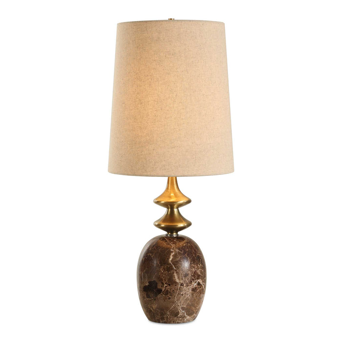 Percy One Light Buffet Lamp Brass Plated-Lamps-Uttermost-Lighting Design Store
