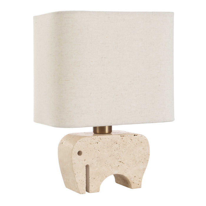 Tusk One Light Accent Lamp Brass Plated-Lamps-Uttermost-Lighting Design Store