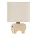 Tusk One Light Accent Lamp Brass Plated-Lamps-Uttermost-Lighting Design Store